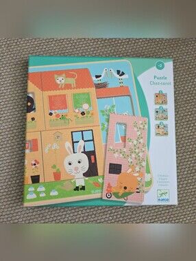 Djeco 3 layers puzzle. 2+